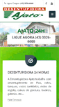 Mobile Screenshot of ajatolondrina.com.br